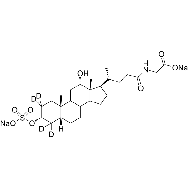 Taurodeoxycholic Acid-3-Sulfate-d4 Sodium